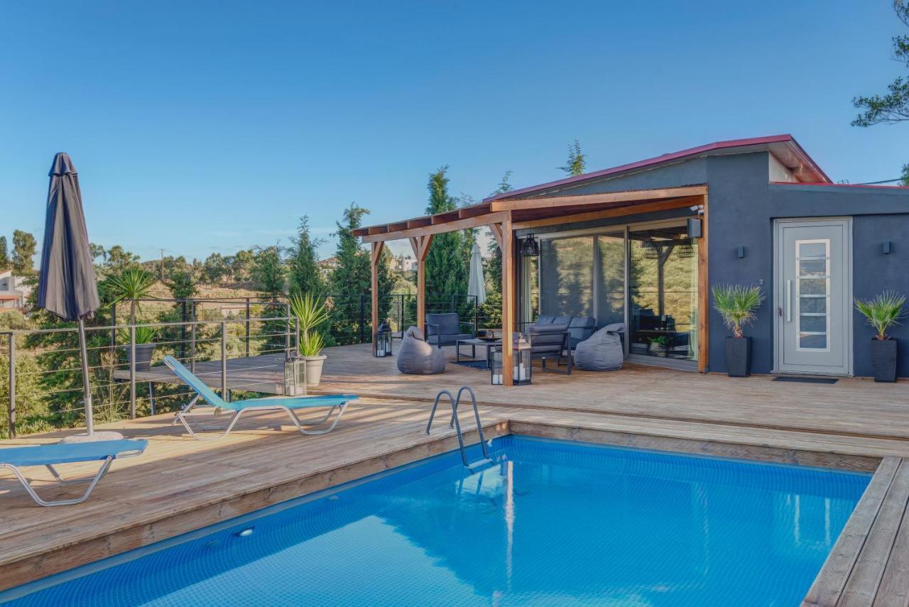 Private Pool Villa Ggki Skepasti Екстер'єр фото